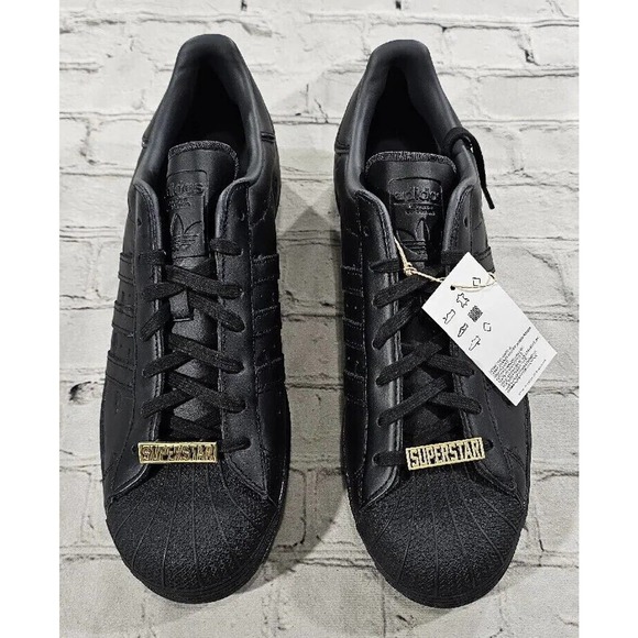 Adidas Originals Superstar Black Carbon GY0026 Shoes Sneakers MENS SIZE 11.5 main image 4